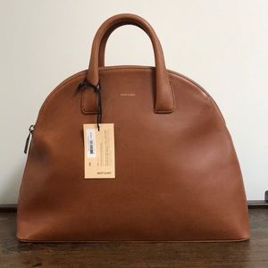 Brown Matt & Nat vegan leather purse.